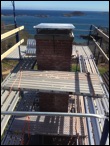 Newton NH Chimney masonry repair and scaffolding